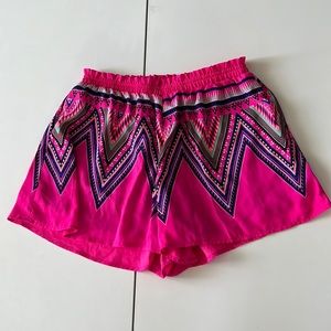 Flowey shorts with print